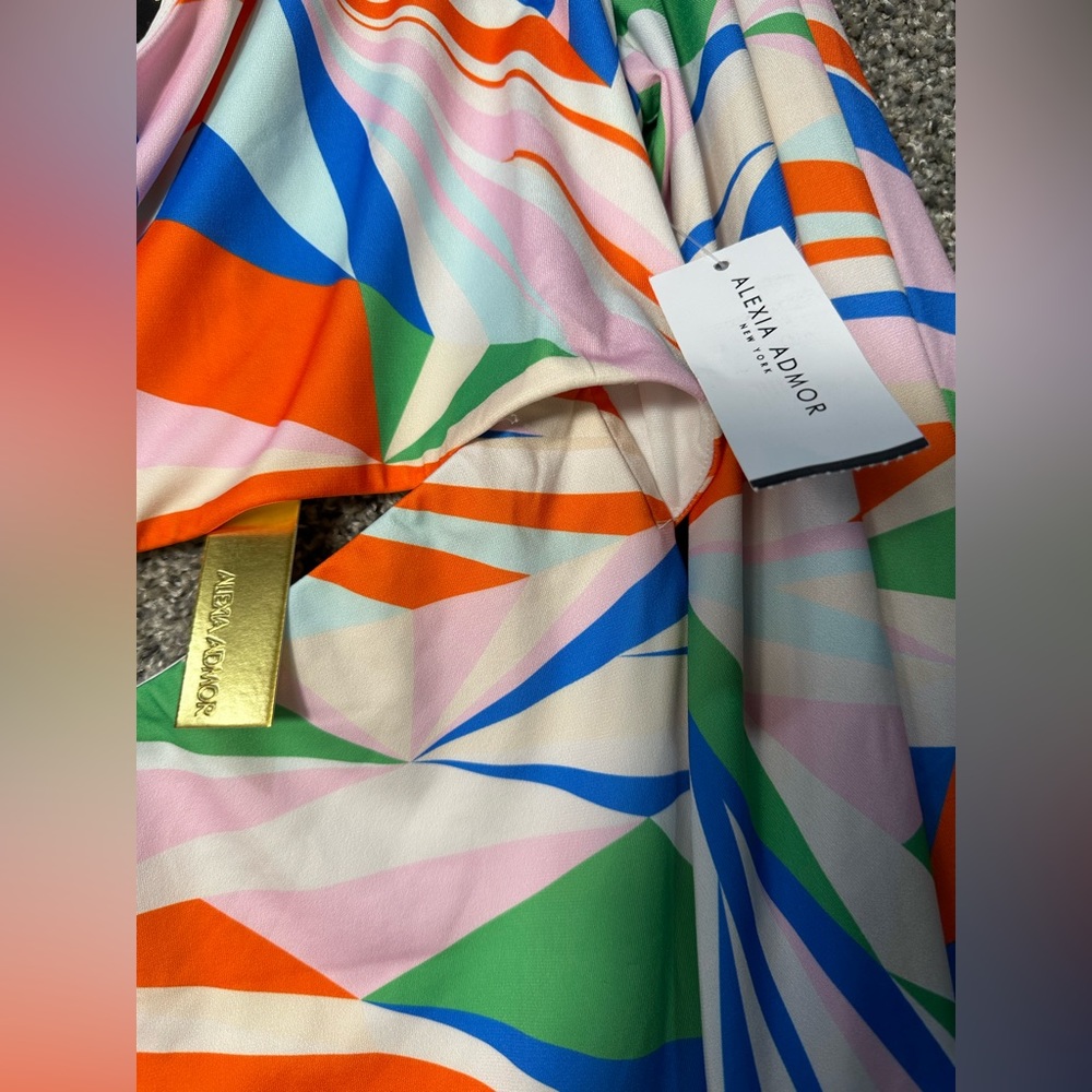 NWT Alexia Admor Reese One-Shoulder Dress Size XS - Picture 4 of 6